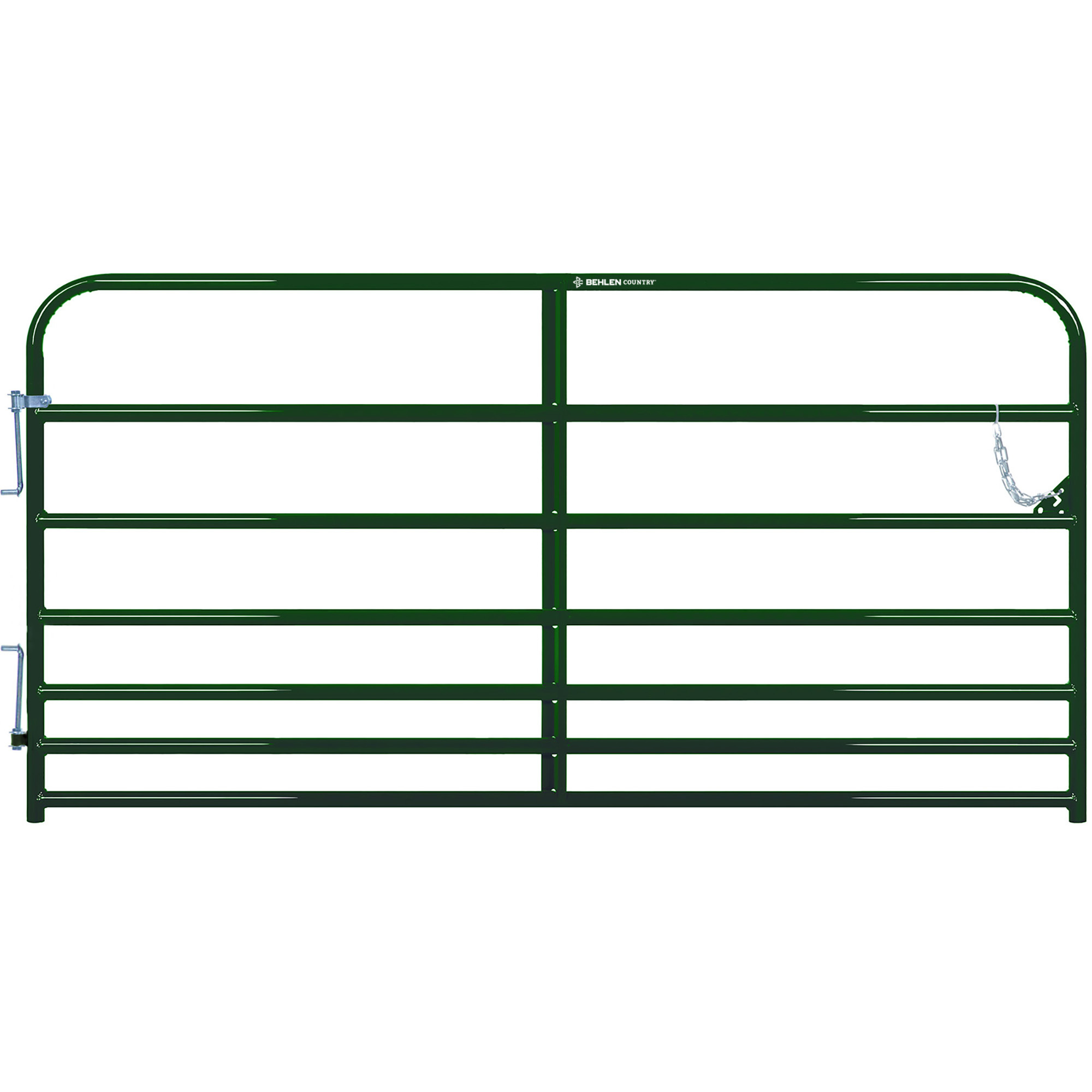 Behlen Country Pasture Pro 7-Bar Gate — 8ft., Green, Model# 40169082